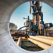 Geological exploration work