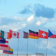 International flags