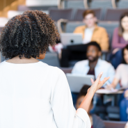 Professor giving Lecture