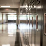Hallway of lockers