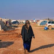 Refugee camp in Northern Syria