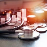 Medical payment and healthcare investment concept 