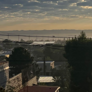 Image of poor air quality in Ciudad Juárez, Mexico