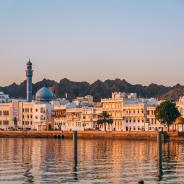 Sunrise at Muscat in Oman
