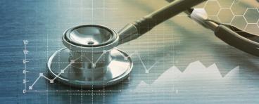Stethoscope on top of chart
