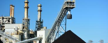 A coal power plant.