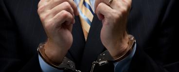 Man in handcuffs