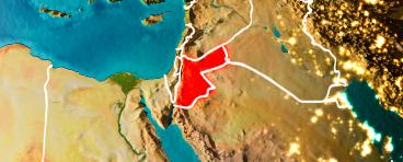 Jordan on Map