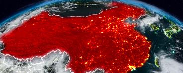 China in red