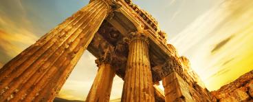 Image of pillars in Lebanon