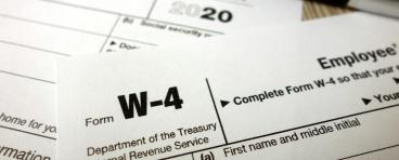 W4 Tax Form