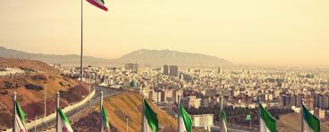 iran flags