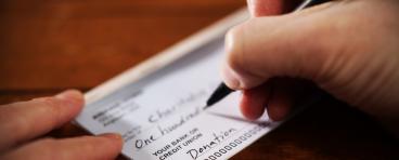 Writing a check