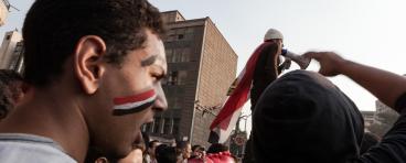 Photo from Arab Spring protest