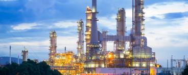 Refinery at Sunset