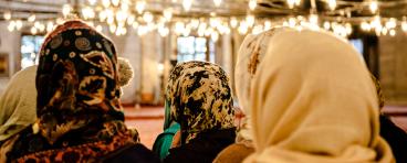 Women at a mosque