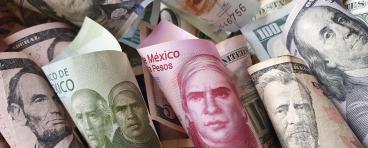 Mexican and US Currency