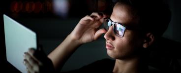 Woman browsing