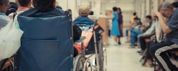  Patient waiting in hospital 