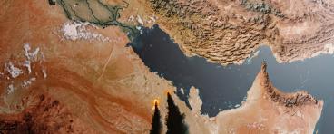 Aerial View of the Saudi Arabia Oil Crisis