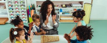 Preschool children learning