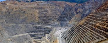 Mineral mine in Latin America