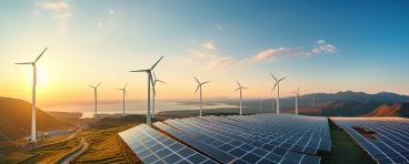 Solar cell in solar farm