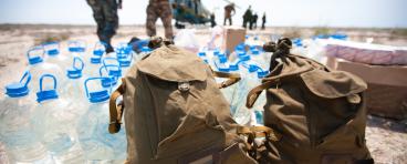 delivery of humanitarian aid