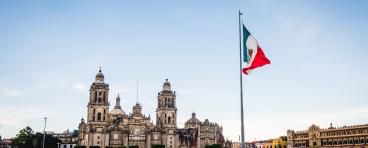 Main Constitution Square Mexico City Historical Center