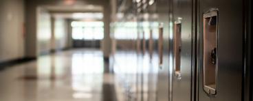 Hallway of lockers
