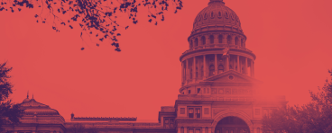 Outside view of Texas Capitol building