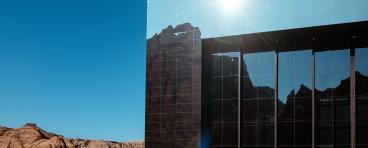 Maraya Concert Hall The Worlds Largest Mirrored Building in AlUla, Saudi Arabia