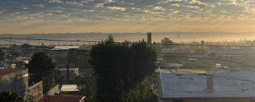 Image of poor air quality in Ciudad Juárez, Mexico