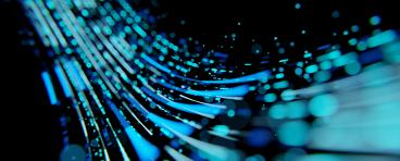 Abstract of modern high tech internet data center room