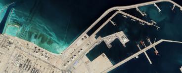 Ras Laffan Qatar Energy Port Satellite Image