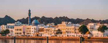Sunrise at Muscat in Oman